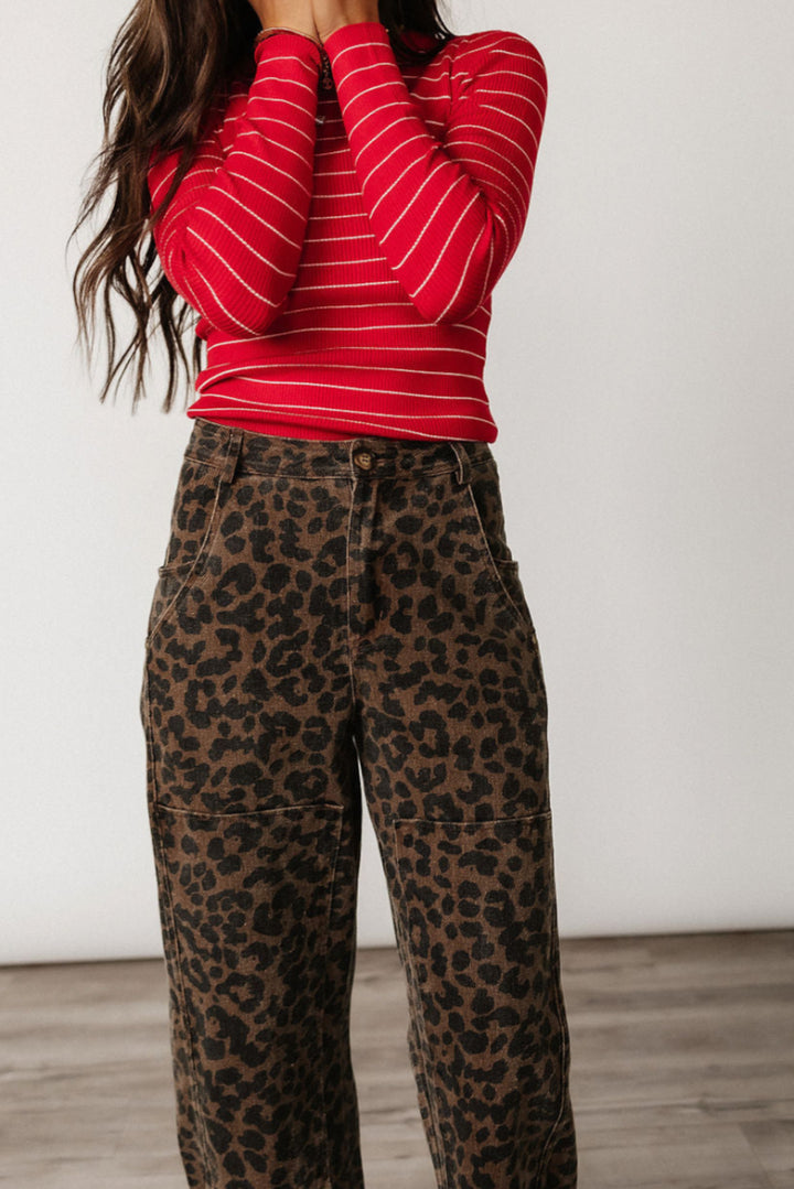 Coraline Leopard Pants