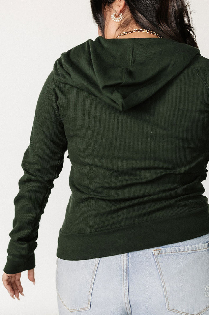 Rowan Thermal Zip-Up - Green