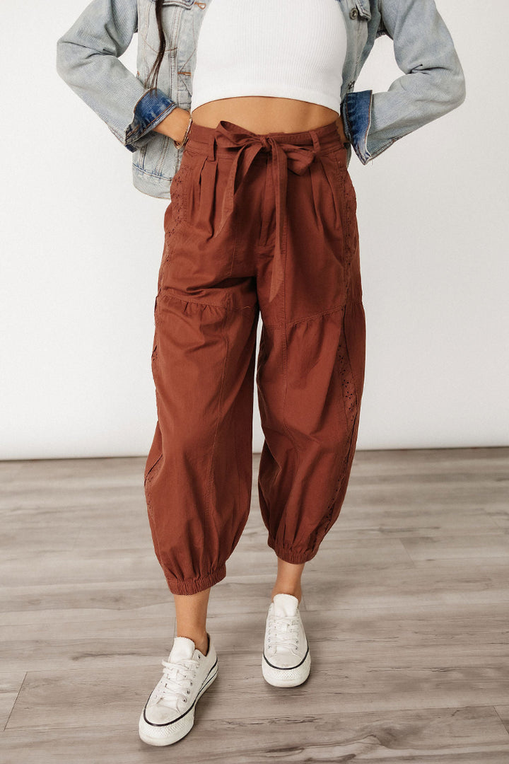 Lola Joggers - Rust