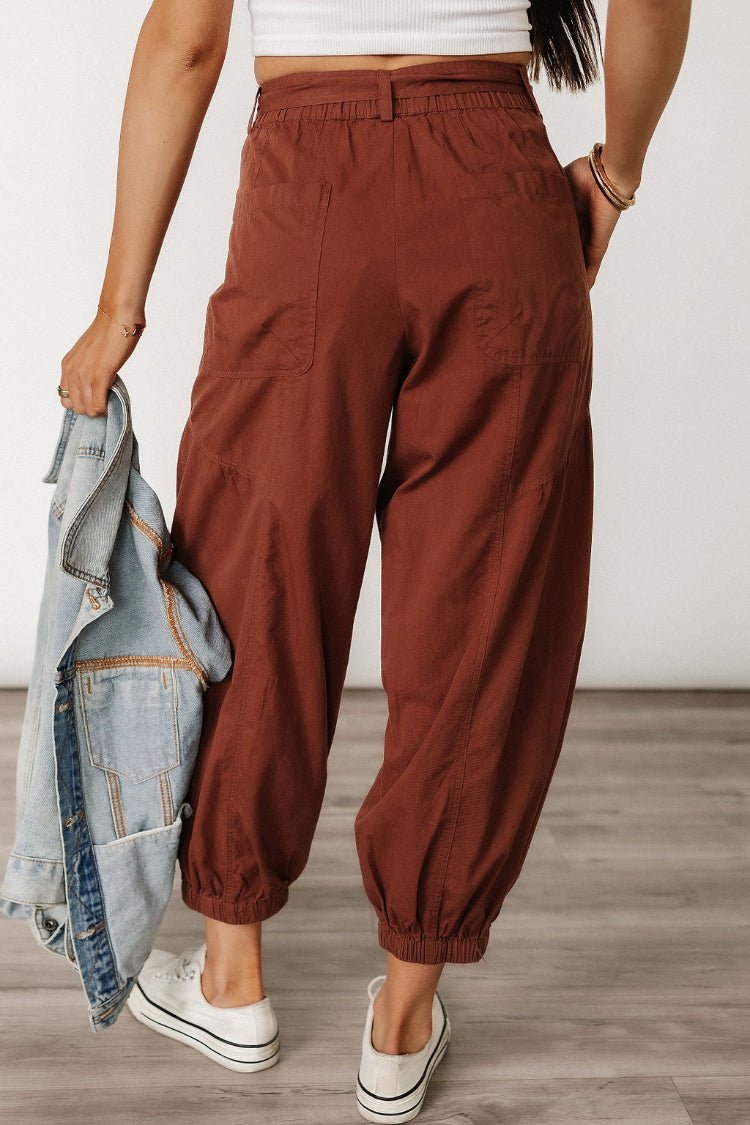 Lola Joggers - Rust