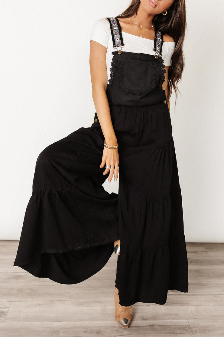 Marietta Wide Leg Overalls