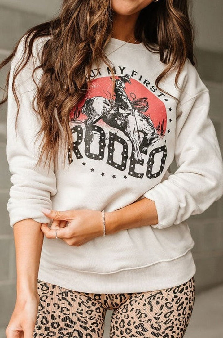 Not My First Rodeo Pullover - Mindy Mae's Marketcomfy cute hoodies