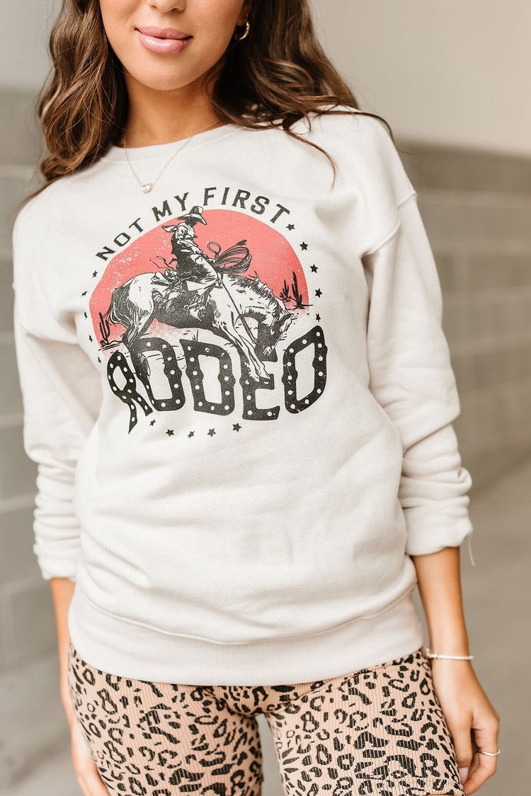 Not My First Rodeo Pullover - Mindy Mae's Marketcomfy cute hoodies