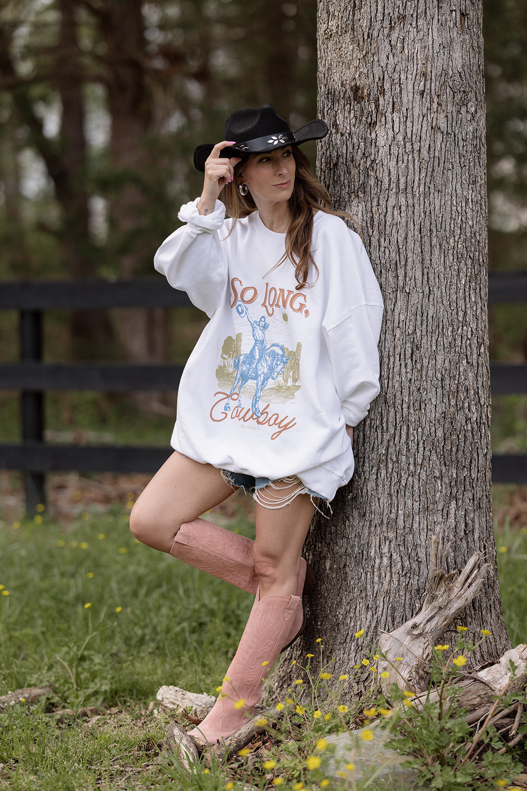 So Long Cowgirl Sweatshirt