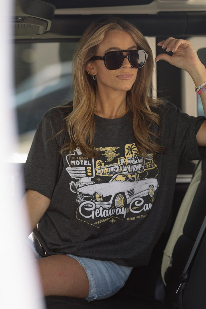 Getaway Car Motel Tee