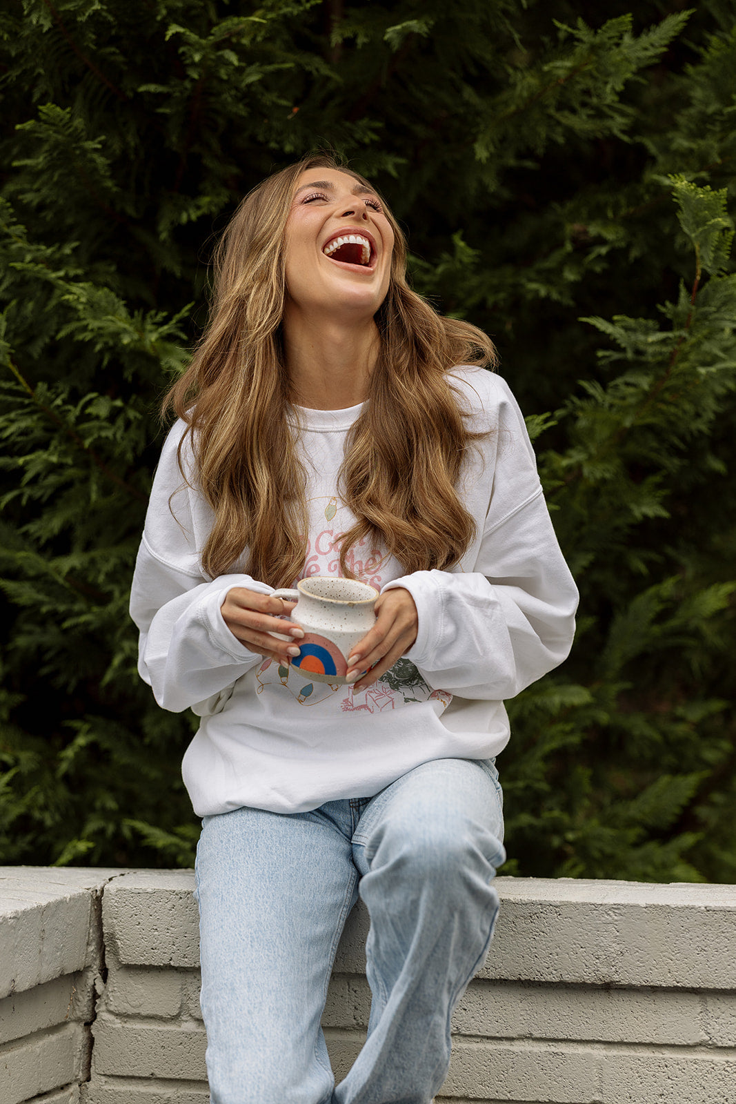 We Can Leave The Christmas Lights Up Sweatshirt