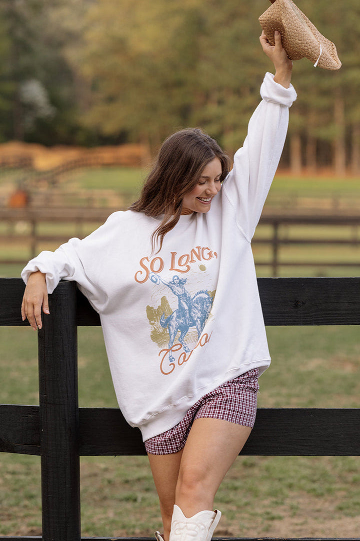 So Long Cowgirl Sweatshirt