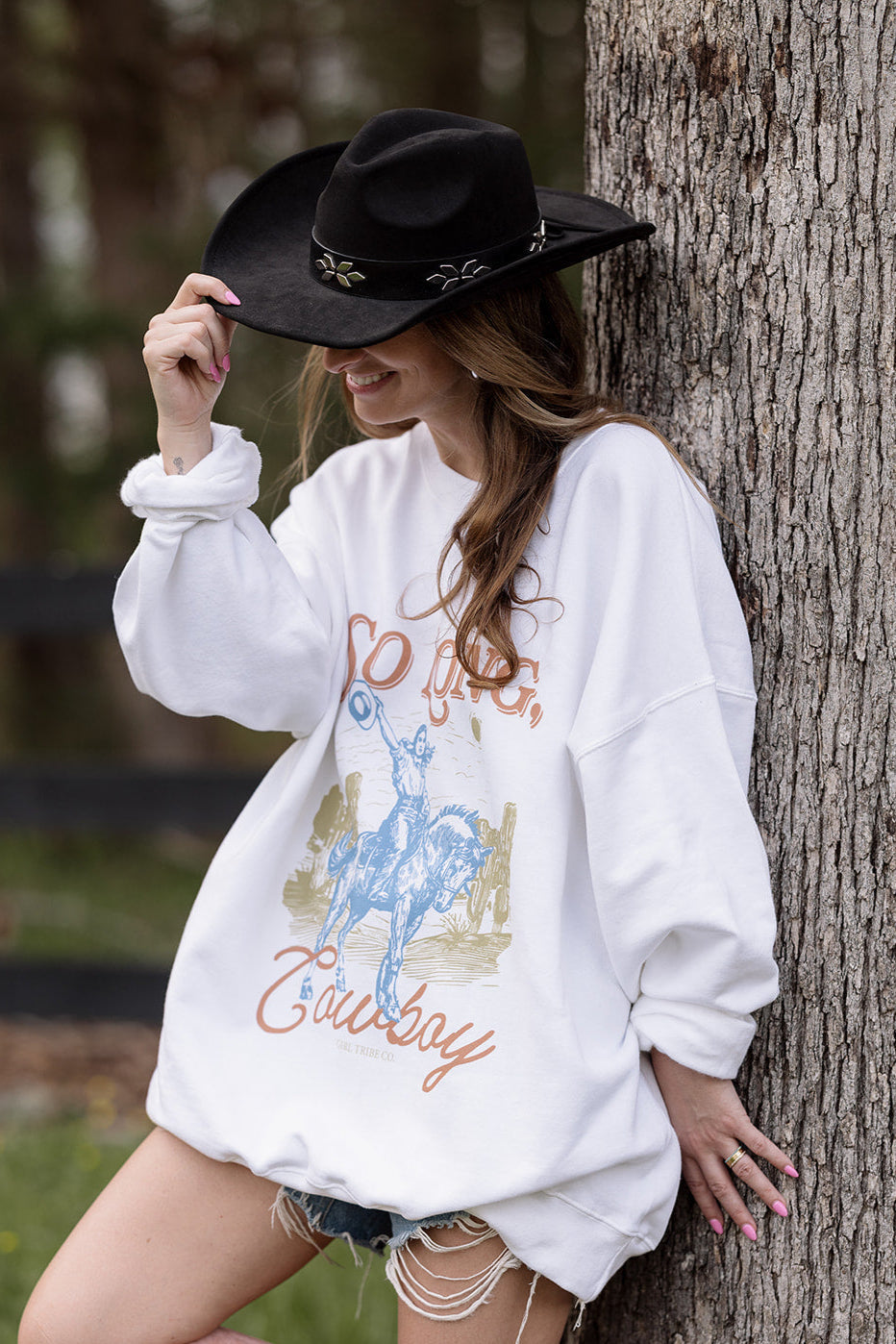So Long Cowgirl Sweatshirt