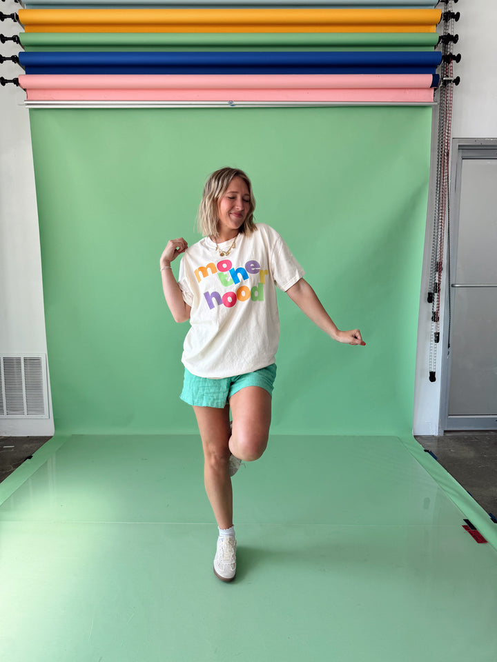 Motherhood Colorblock Tee