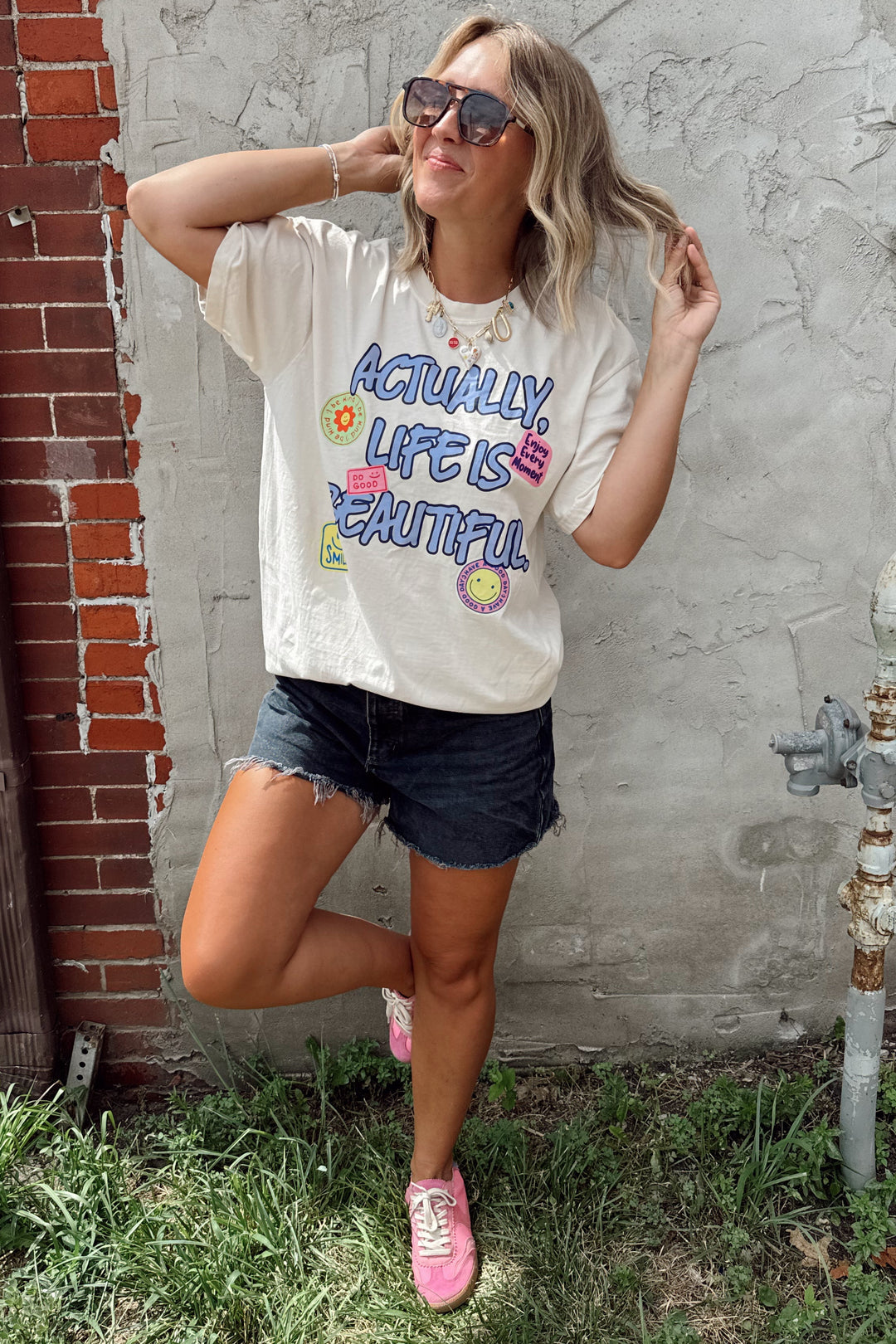 Actually, Life is Beautiful Tee