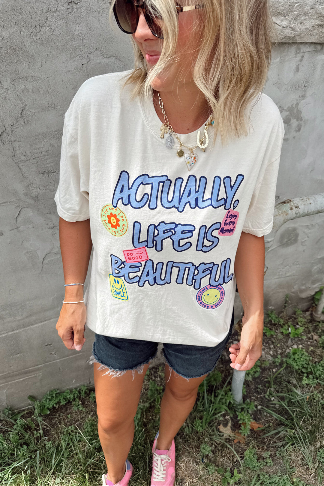 Actually, Life is Beautiful Tee