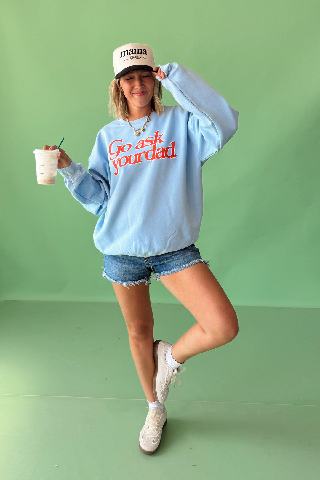 Go Ask Your Dad Crewneck