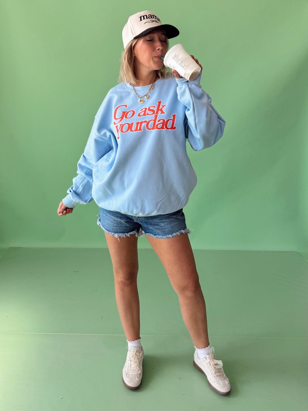 Go Ask Your Dad Crewneck