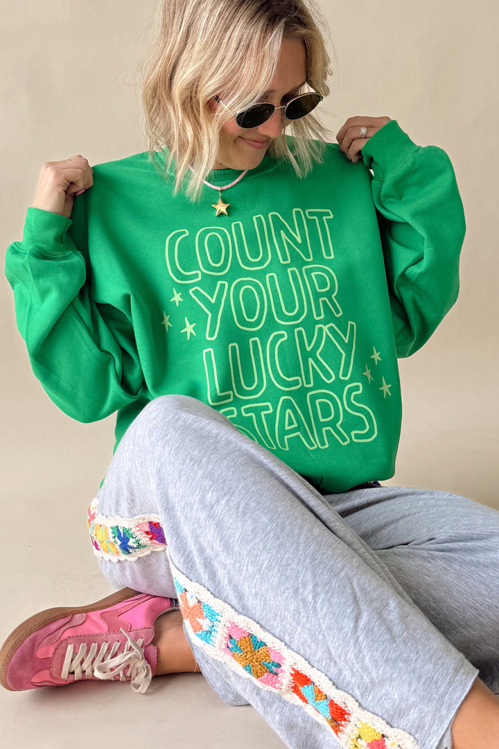 Count Your Lucky Stars Crewneck