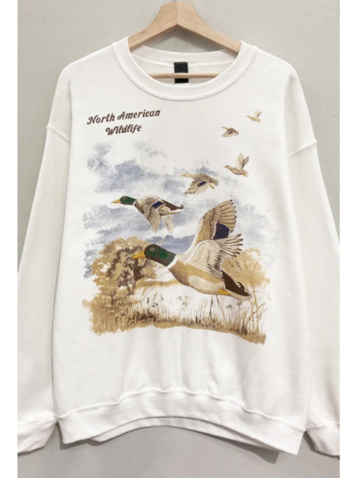 Magnificent Mallard Pullover
