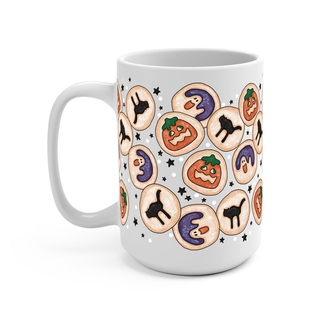 Spooky Sugar Cookies Glass Cup