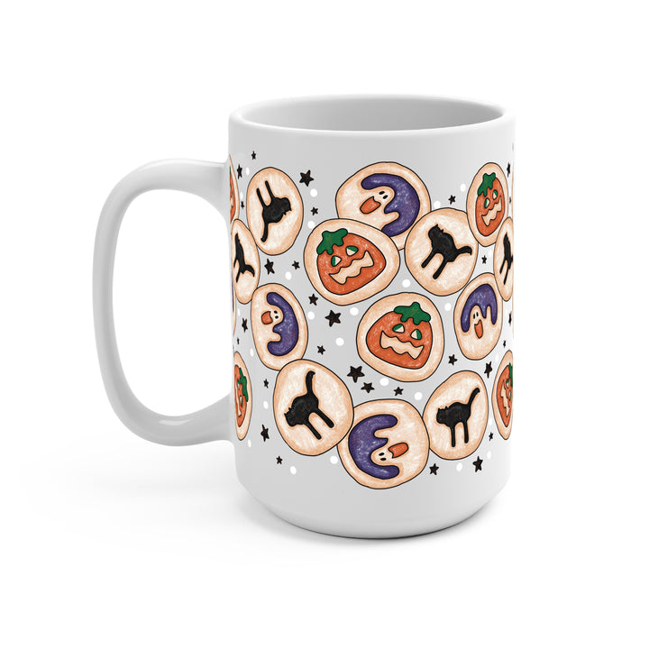 Spooky Sugar Cookies Glass Cup