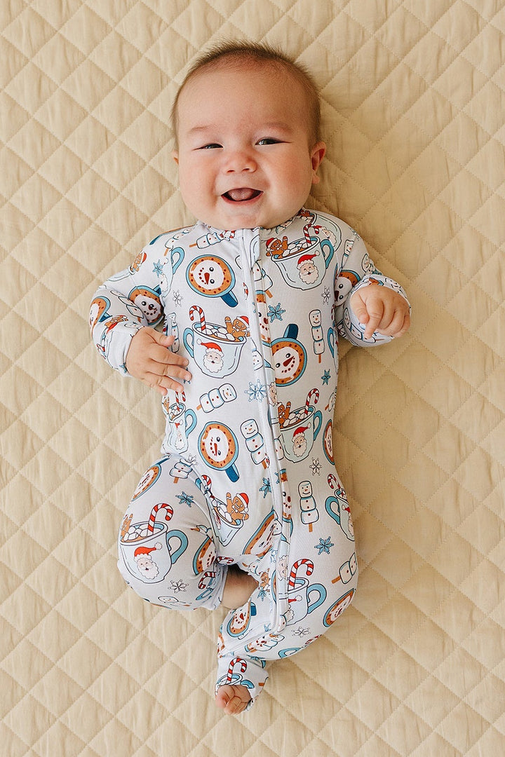 Bamboo Zip Romper | Merry Munchkins