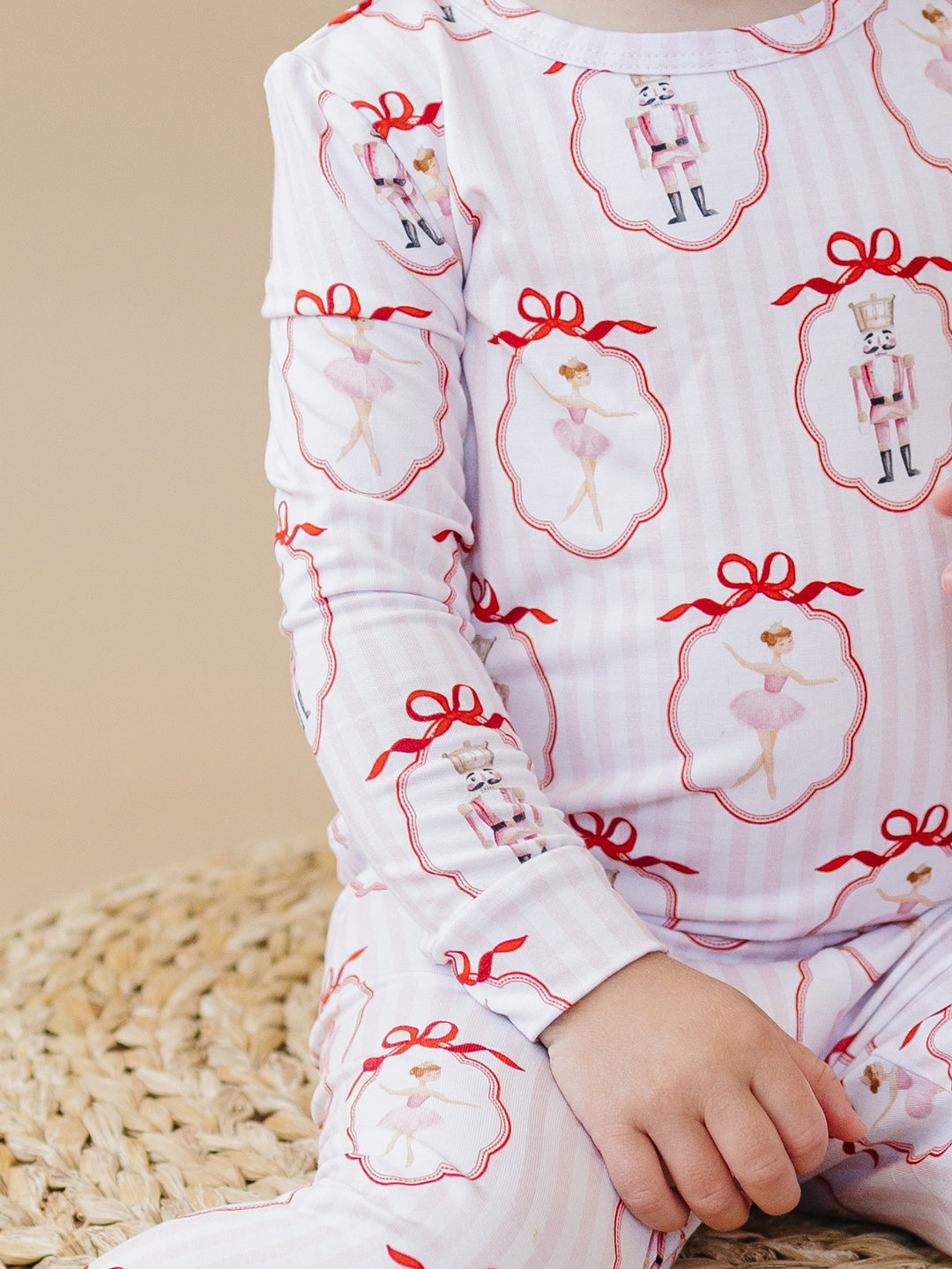 Bamboo Two Piece Set | Pink Nutcracker