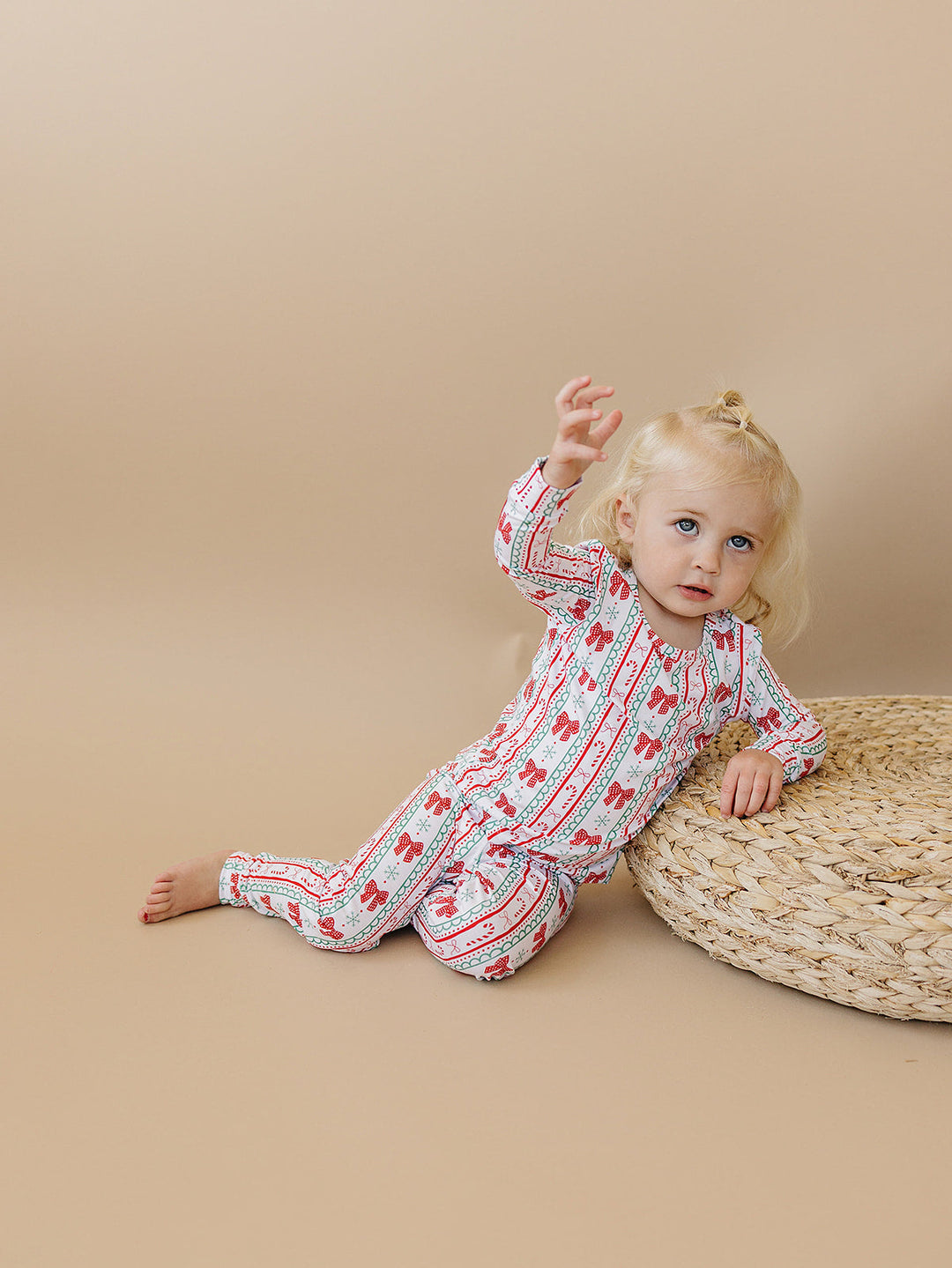 Bamboo Two Piece Set | Retro Candy Cane