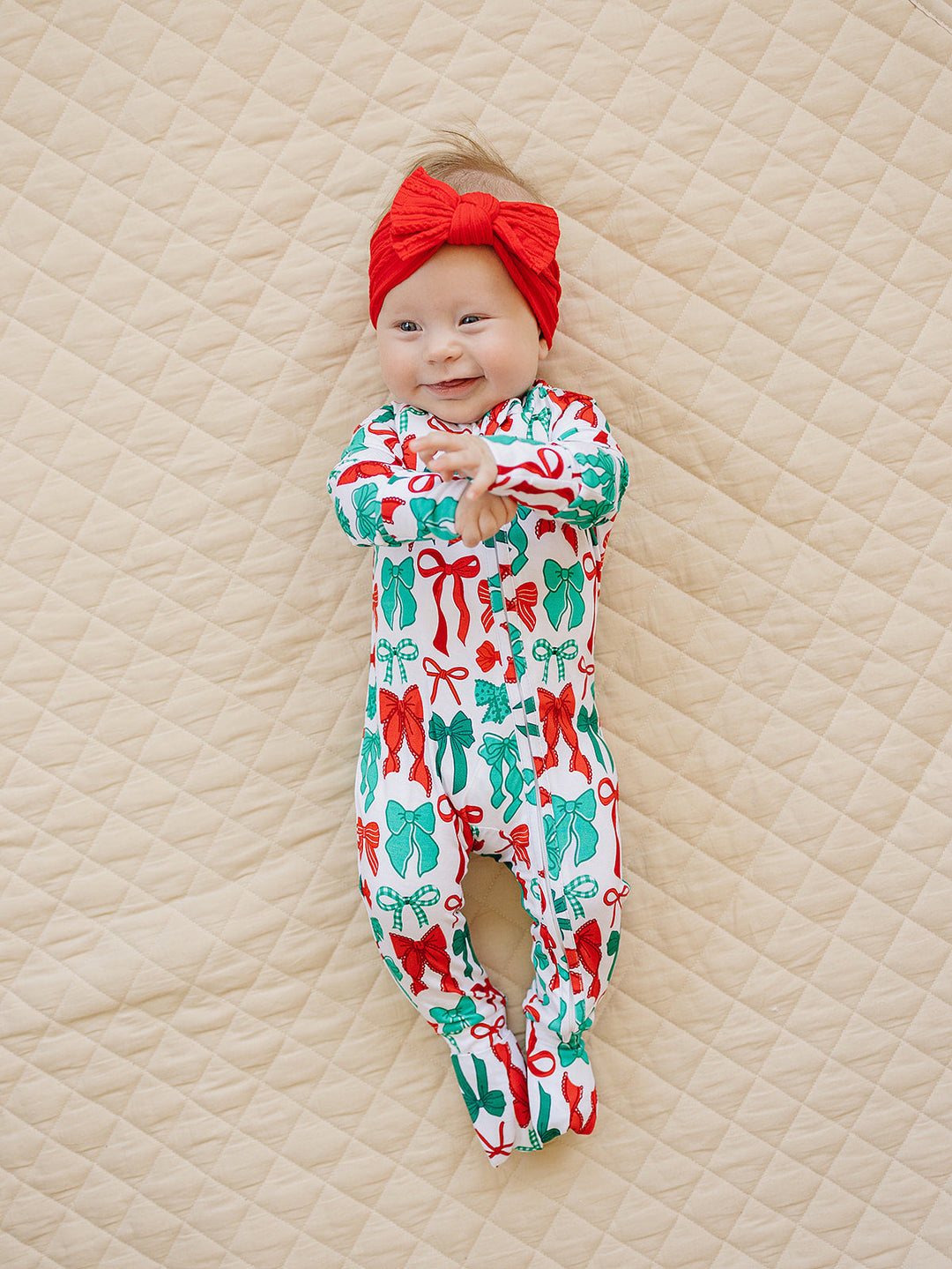 Bamboo Zip Romper | Merry Bows
