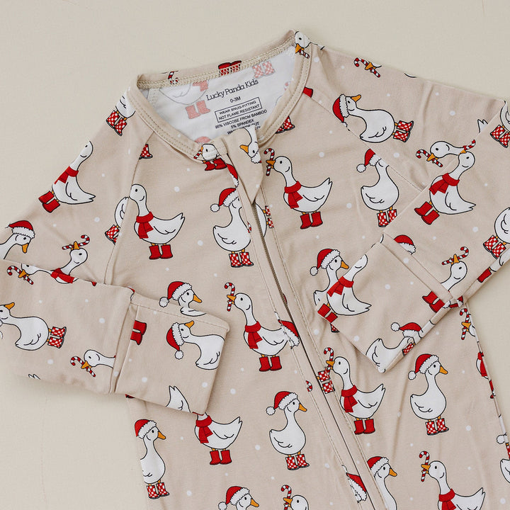 Bamboo Zip Romper | Merry Goose