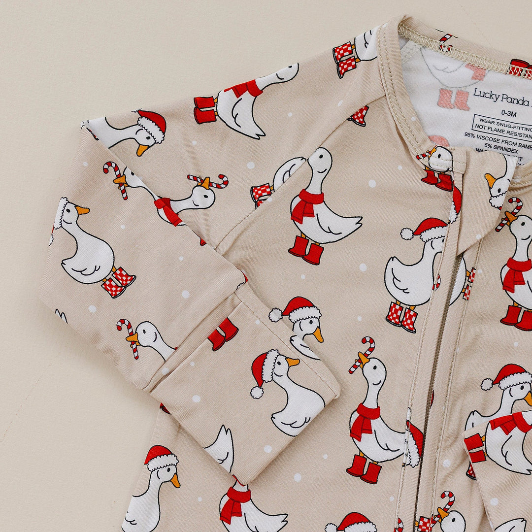 Bamboo Zip Romper | Merry Goose