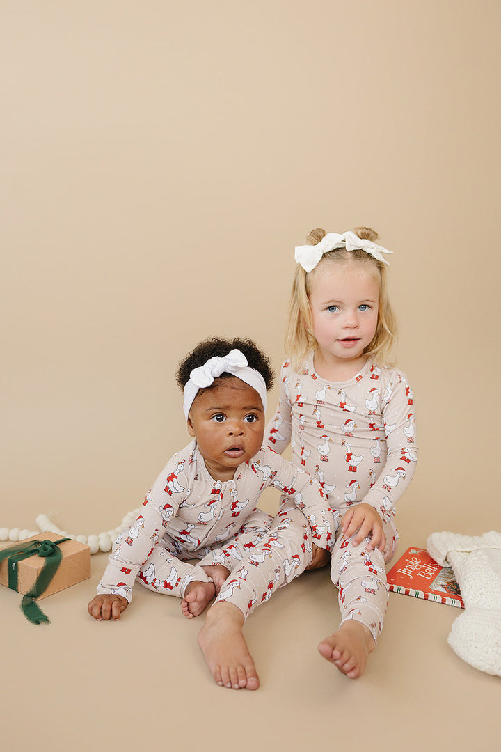 Bamboo Zip Romper | Merry Goose