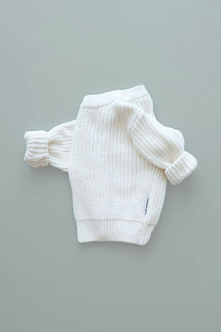 Chunky Knit Sweater | Milk