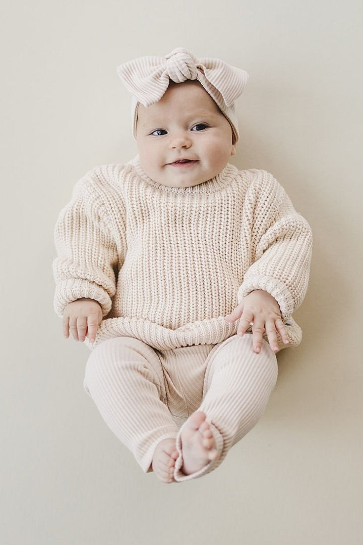 Chunky Knit Sweater | Vanilla