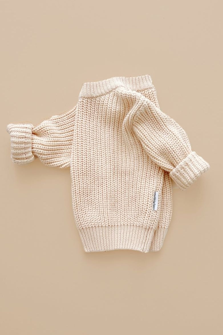 Chunky Knit Sweater | Vanilla