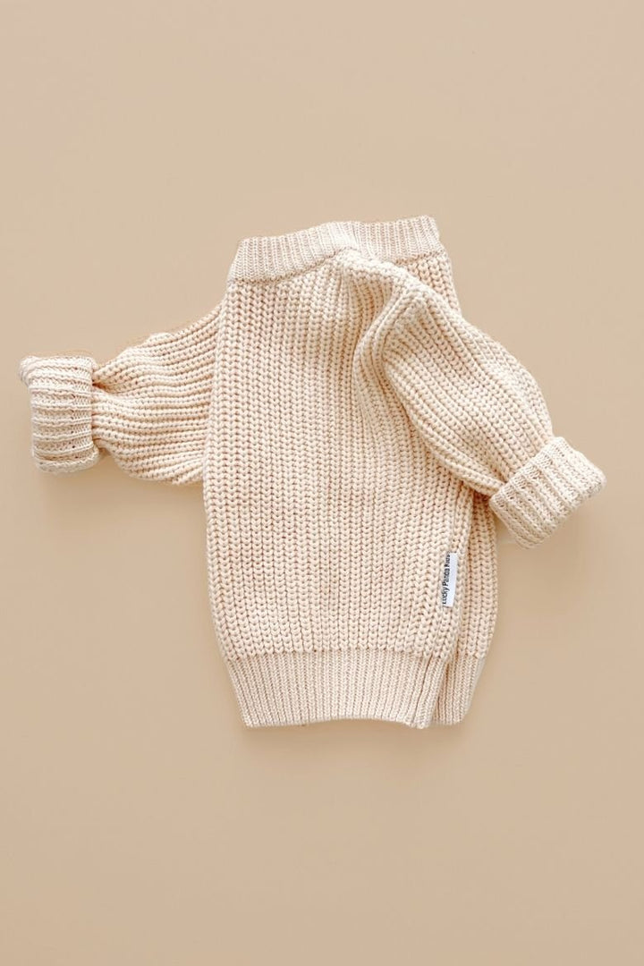 Chunky Knit Sweater | Vanilla
