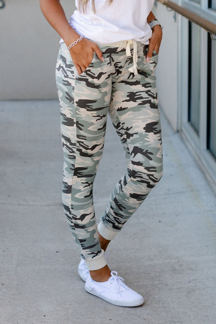 Joggers - Light Camo