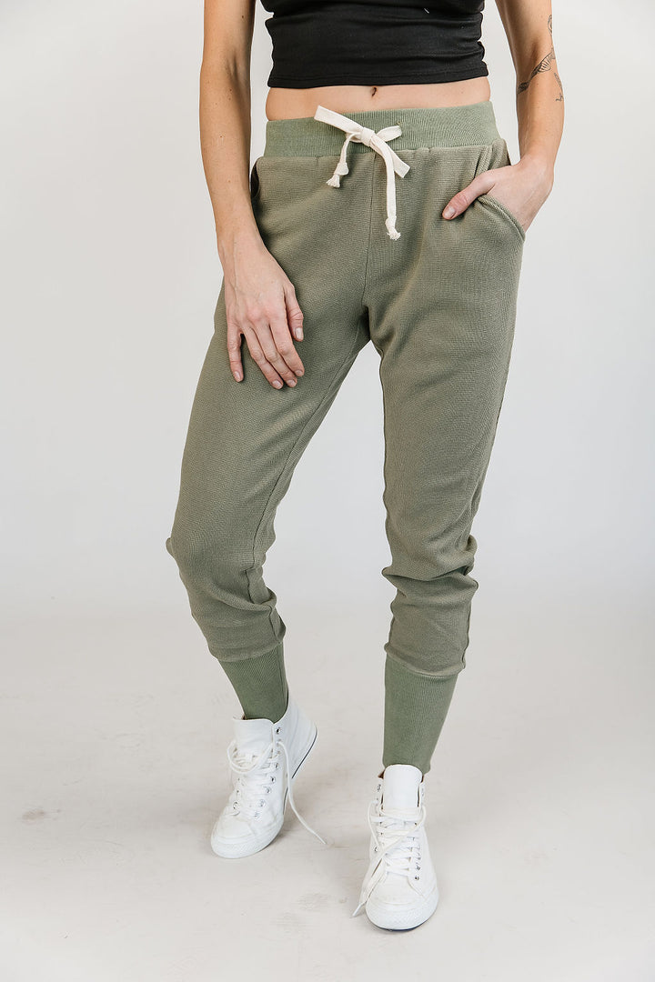Waffle Knit Joggers - Willow - Mindy Mae's Marketcomfy cute hoodies