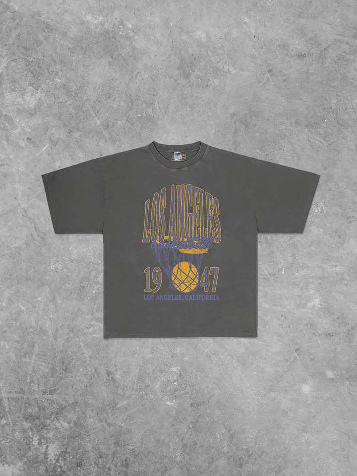 Underground Original Design: 90's Los Angeles Basketball Boxy Oversized TShirt