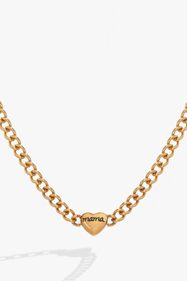 Mama Curb Chain Necklace