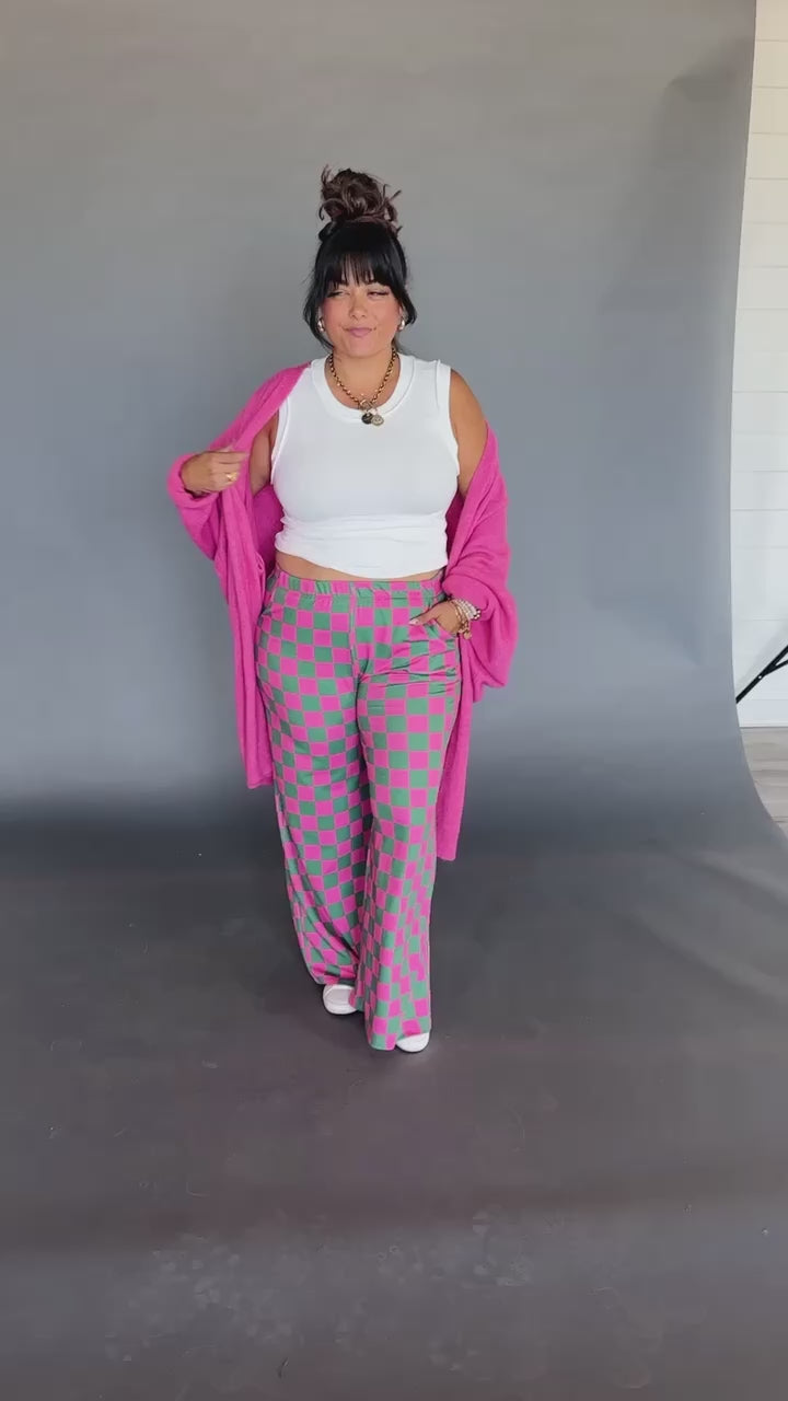 PREORDER: Checkmate Pants - Watermelon