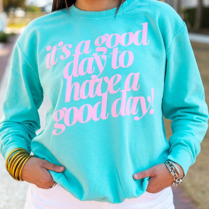 PUFF 'Good Day²' Lightweight Sweatshirt