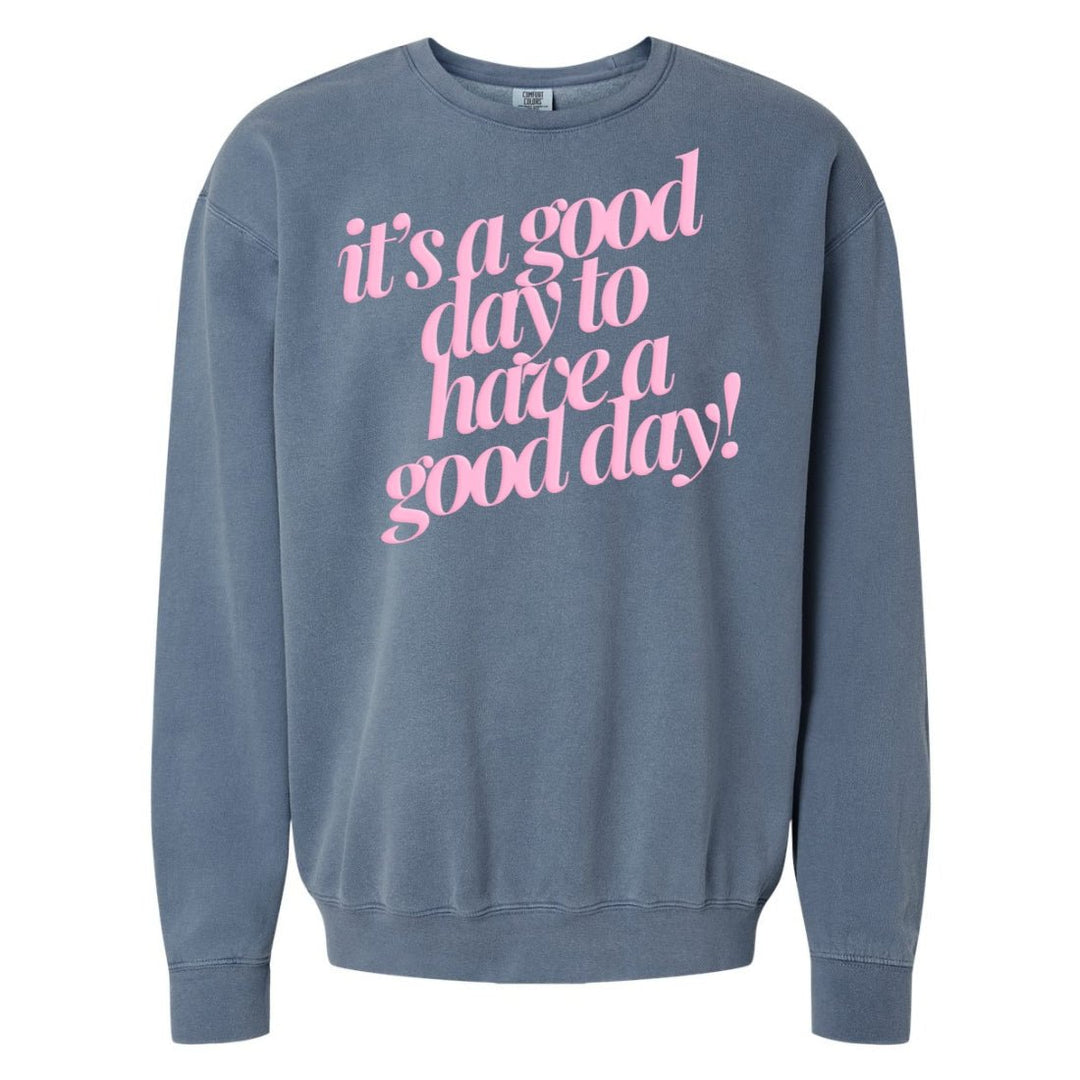 PUFF 'Good Day²' Lightweight Sweatshirt