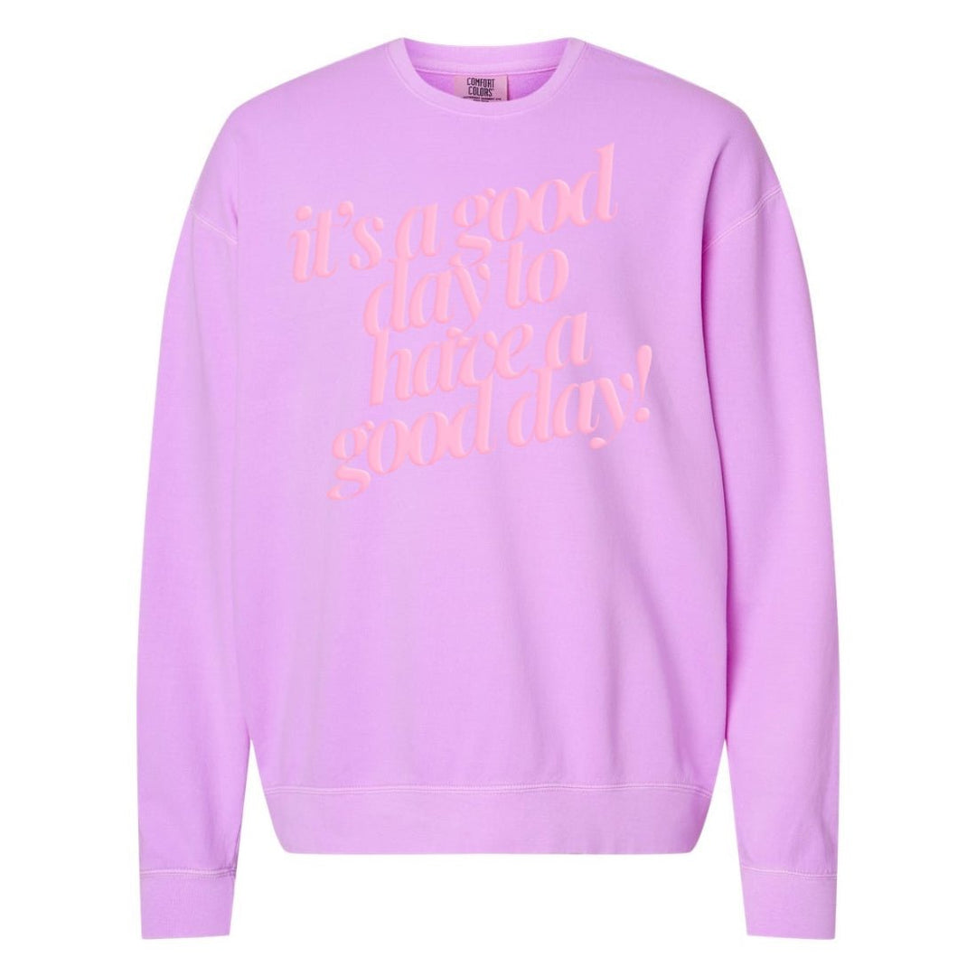 PUFF 'Good Day²' Lightweight Sweatshirt