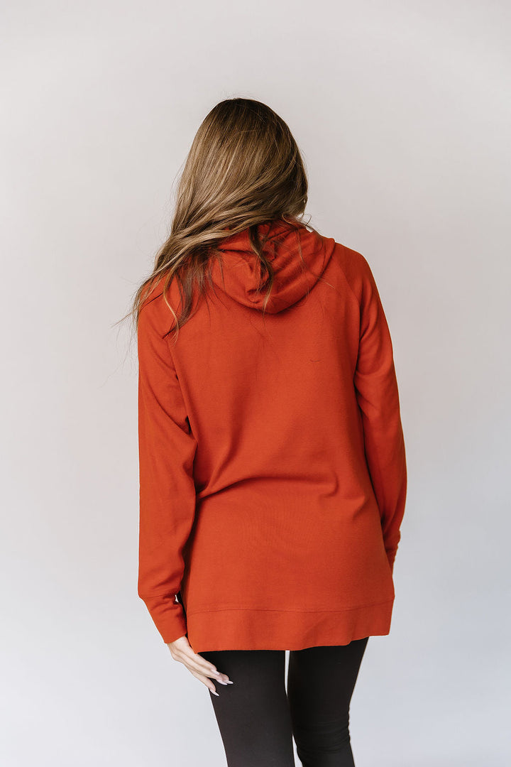 Sideslit Hoodie - Blazing Autumn