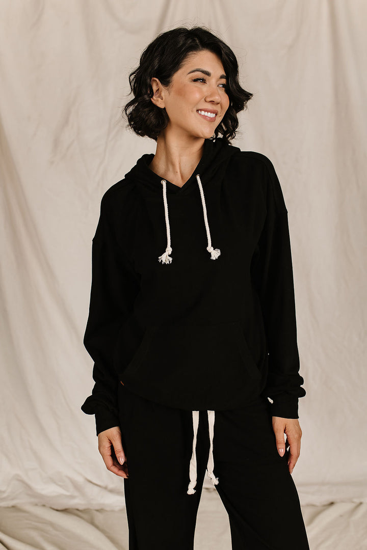 Performance Fleece University Hoodie - Poppy Seed - Mindy Mae's Marketcomfy cute hoodies