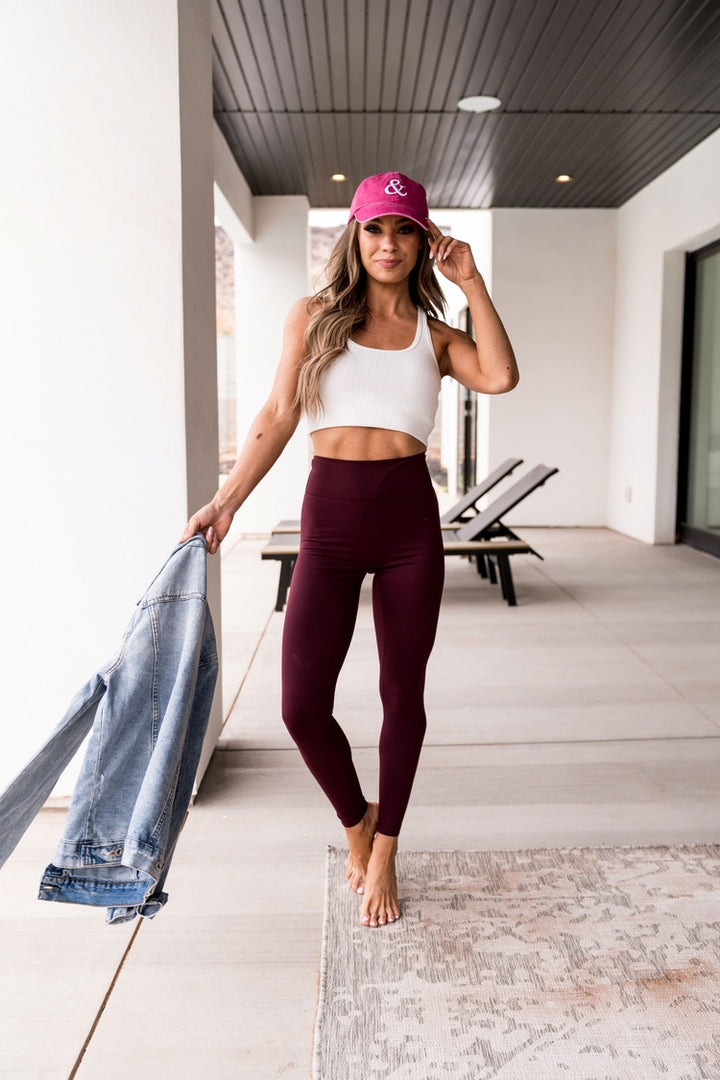 Game Changer Leggings 29" Wine