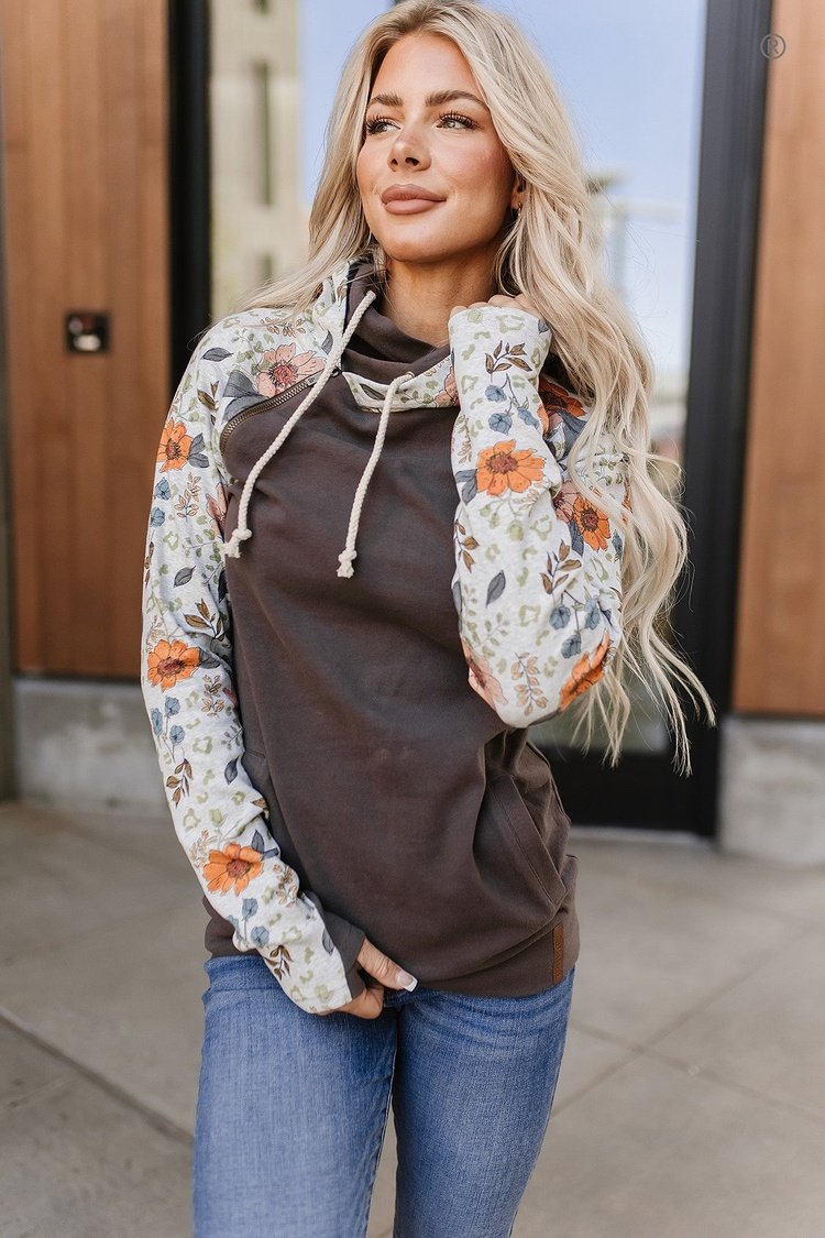 DoubleHood™ Sweatshirt - Rooting For You - Mindy Mae's Marketcomfy cute hoodies