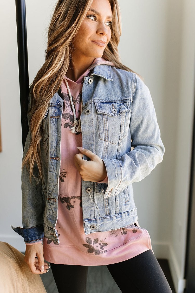 Side Slit Hoodie - Smell The Roses - Mindy Mae's Marketcomfy cute hoodies