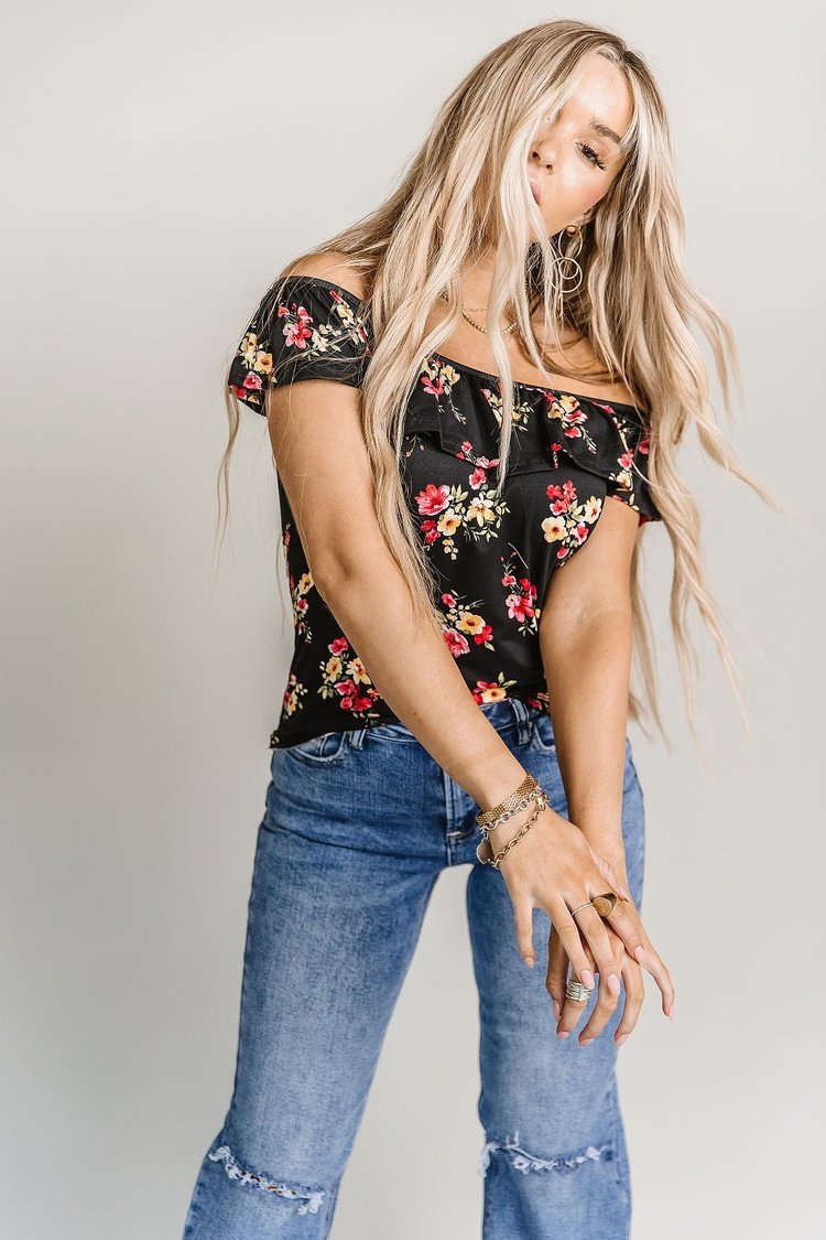 Hailey Floral Top