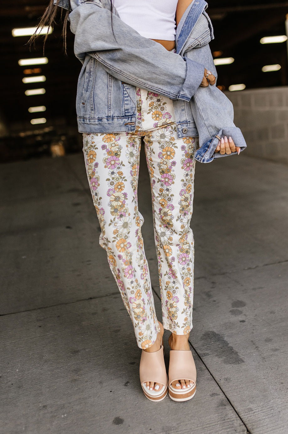 Daphne Floral Pants - Mindy Mae's Market