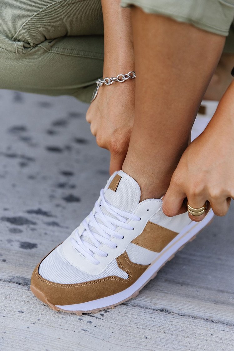 Phoebe Sneakers - Tan - Mindy Mae's Marketcomfy cute hoodies