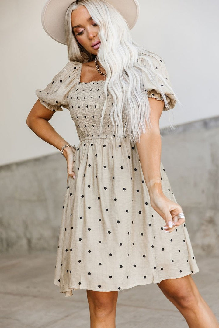 Margot Polka Dot Mini Dress