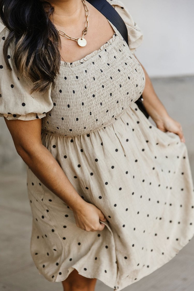 Margot Polka Dot Mini Dress